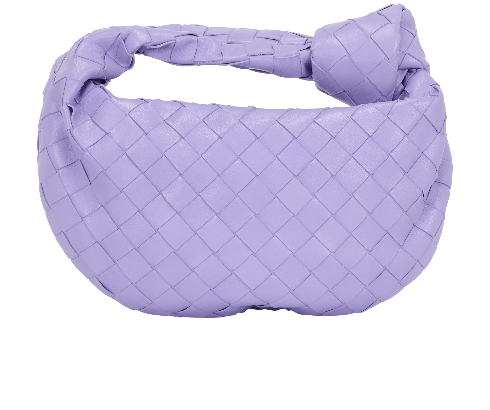 Intrecciato Mini Jodie, &pound;750, Handbags, Purple, Leather, Back view